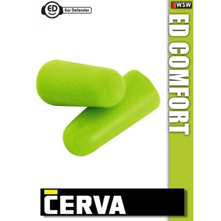 Cerva EAR DEFENDER ED COMFORT füldugó 37 dB - egyéni védőeszköz - 250 pár