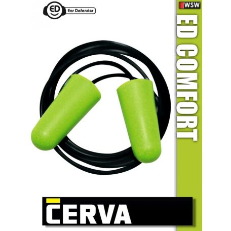 Cerva EAR DEFENDER ED COMFORT füldugó 37 dB - egyéni védőeszköz - 250 pár