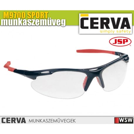 Cerva JSP M9700 SPORT munkavédelmi szemüveg - munkaszemüveg