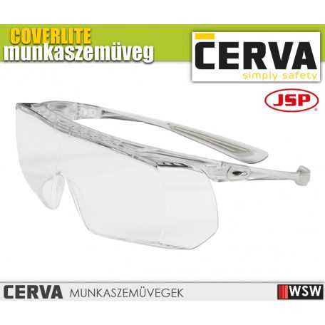 Cerva JSP COVERLITE munkavédelmi egészségügyi szemüveg - munkaszemüveg