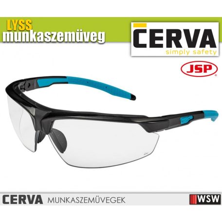 Cerva JSP LYSS munkavédelmi szemüveg - munkaszemüveg