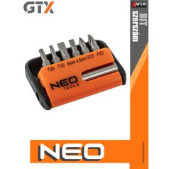 Neo Tools bitkészlet 7 db - szerszám Neo Tools bitkészlet 7 db - szerszám