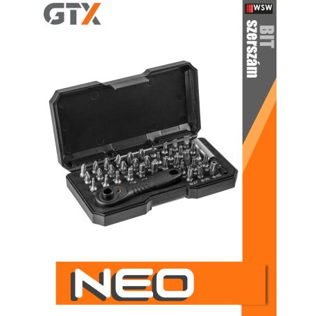 Neo Tools bitkészlet 38 db - szerszám