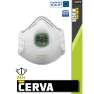 Cerva SPIROTEK VS2100V FFP1 szelepes félálarc porálarc pormaszk - 10 db