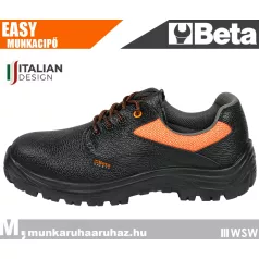   Beta EASY BLACK S3 technikai fémbetétes munkacipő - munkabakancs