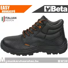   Beta EASY BLACK S3 technikai fémbetétes munkacipő - munkabakancs