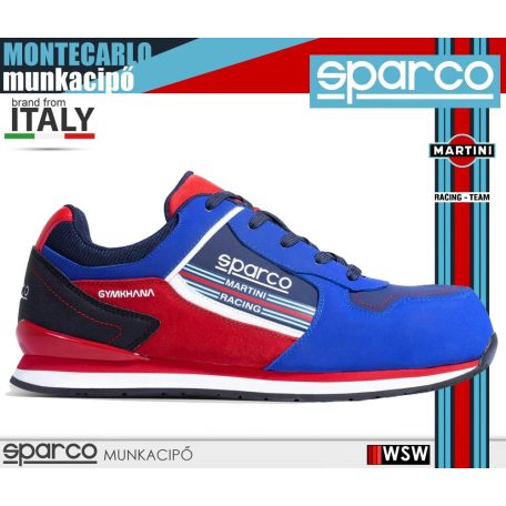 Sparco MARTINI RACING GHYMKHANA S1PS technikai prémium munkabakancs - munkacipő