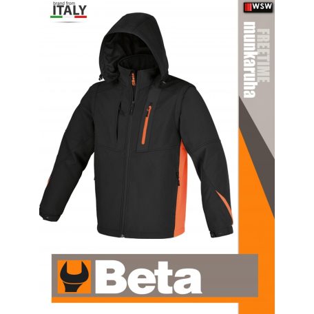 Beta EASY LIGHT BLACK softshell prémium technikai kabát - munkaruha