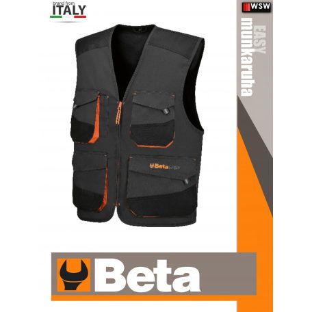 Beta EASY GREY cordura prémium technikai munkamellény - munkaruha