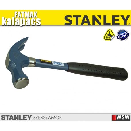 Stanley blue strike kalapács szeghúzó 570g - szerszám