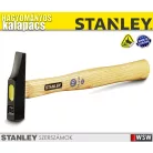 Stanley asztalos kalapács fanyelű 400g - szerszám