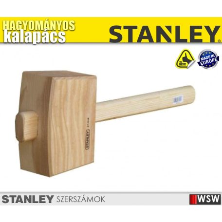 Stanley fa asztalos kalapács 115mm - szerszám