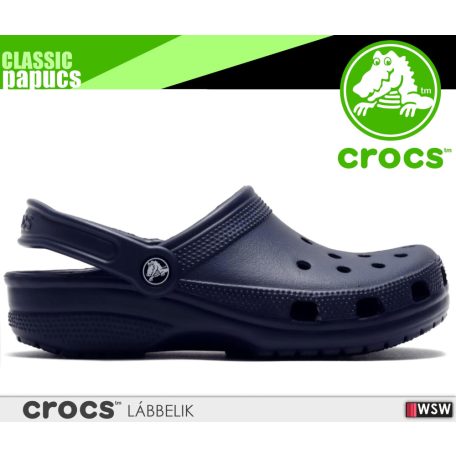 Crocs CLASSIC NAVY könnyített papucs - lábbeli