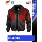Qualitex PILOT BLACKRED 3in1 prémium bomber téli kabát - munkaruha