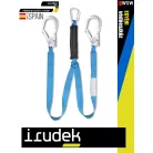 Irudek AS2 antisztatikus energiaelnyelő Y csatlakozóval hevederszallagal - egyéni védőeszköz zuhanásgátlás 
