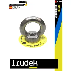   Irudek SEKURALT PRO 2 rozsdamentes acél rögzítőgyűrű kikötőpont - egyéni védőeszköz zuhanásgátlás 