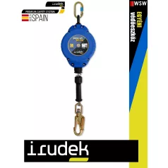   Irudek SEKURBLOK 20 automata zuhanásgátló karabínerekkel 20 méter - egyéni védőeszköz zuhanásgátlás 
