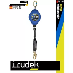   Irudek SEKURBLOK H automata zuhanásgátló karabínerekkel 10 méter - egyéni védőeszköz zuhanásgátlás 