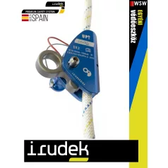   Irudek SK2 zuhanásgátló 10,5-13 mm-es kötélhez + 30 méter kötél - egyéni védőeszköz zuhanásgátlás 