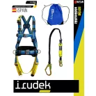 Irudek LIGHT PLUS 4.1 testheveder szett, zuhanásgátlóval és táskával - egyéni védőeszköz zuhanásgátlás 