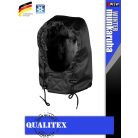 Qualitex PILOT BLACK télikabát bélelt kapucni - munkaruha