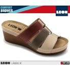 Leon COMFORT 1009 BEIGEkomfort női papucs