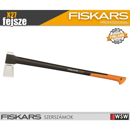Fiskars X27-XXL prémium építőipari fejsze - szerszám