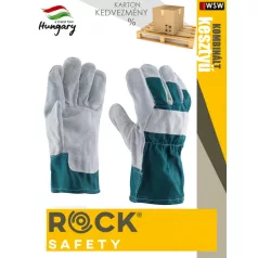   Rock Safety marha hasíték tenyerű kombinált kesztyű - 120 pár munkakesztyű - KARTON KEDVEZMÉNY 