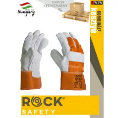   Rock Safety marha hasíték tenyerű kombinált kesztyű - 120 pár munkakesztyű - KARTON KEDVEZMÉNY 