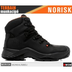   Norisk TERRAIN BRANDON BLACK S3 technikai prémium kompozit munkacipő - munkabakancs