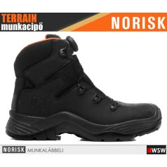   Norisk TERRAIN EIGER BLACK S3 technikai prémium kompozit önbefűzős munkacipő - munkabakancs
