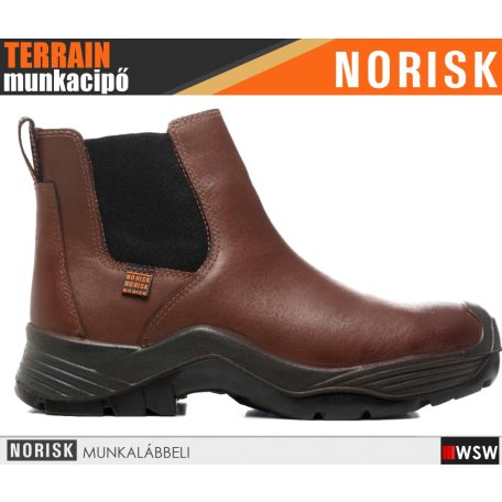 Norisk TERRAIN DENVER BROWN S3 technikai prémium kompozit munkacipő - munkabakancs