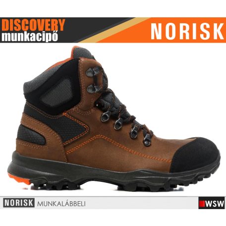 Norisk DISCOVERY SATURNE BROWN S3L technikai prémium kompozit munkacipő - munkabakancs