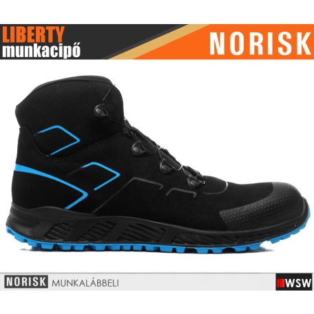 Norisk LIBERTY ULTRA BLACK S3 technikai prémium kompozit munkacipő - munkabakancs