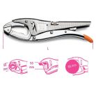 Kettős állítású önzáró fogó, önbeálló fej, krómozott_1051GM