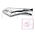 Állítható önzáró fogó, homorú pofájú, krómozot_1052