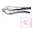 Önbeálló pofájú önzáró fogó, krómozott_1053