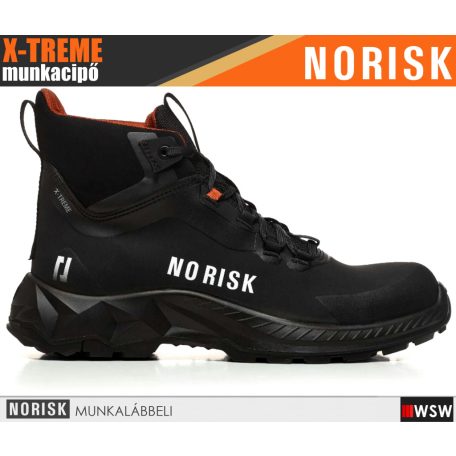 Norisk X-TREME BLACK S3L technikai prémium kompozit munkacipő - munkabakancs