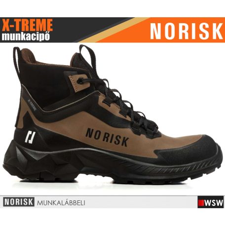 Norisk X-TREME BROWN S7L technikai prémium kompozit vízálló munkacipő - munkabakancs