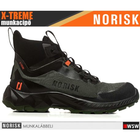 Norisk X-TREME GREEN S3L technikai prémium kompozit munkacipő - munkabakancs