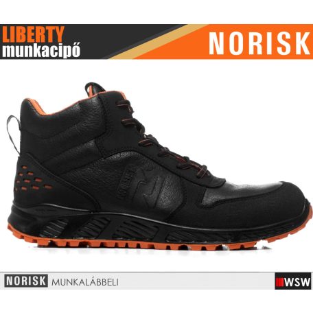 Norisk LIBERTY CONFIDENCE 22 BLACK S3 technikai prémium kompozit munkacipő - munkabakancs