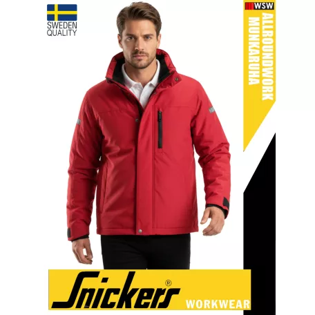 Snickers ALLROUNDWORK CHILIRED bélelt technikai vízálló télikabát - munkaruha