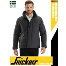 Snickers ALLROUNDWORK STEELGREY bélelt technikai vízálló télikabát - munkaruha
