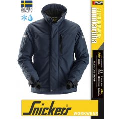   Snickers ALLROUNDWORK NAVY bélelt technikai vízálló télikabát - munkaruha