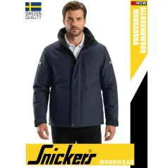   Snickers ALLROUNDWORK NAVY bélelt technikai vízálló télikabát - munkaruha