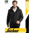 Snickers ALLROUNDWORK BLACK bélelt technikai 100% vízálló télikabát - munkaruha