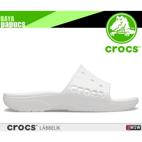 Crocs BAYA SLIDE WHITE könnyített papucs - lábbeli