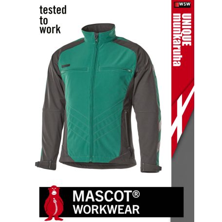 Mascot UNIQUE GREEN technikai softshell lélegző kabát - munkaruha