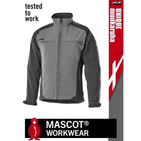 Mascot UNIQUE GREY technikai softshell lélegző kabát - munkaruha