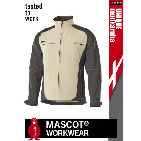 Mascot UNIQUE BEIGE technikai softshell lélegző kabát - munkaruha